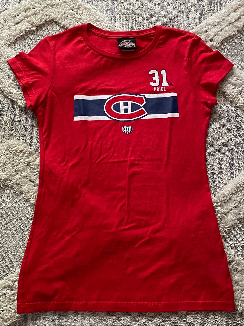 Montreal Canadiens Red Graphic Tee- #31 Price